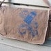 Henna Police Box Java Brown Cotton Canvas Large Messenger Bag