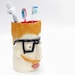 Ceramic Head Container - Mr. Mike Mustache