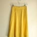 mustard yellow midi skirt
