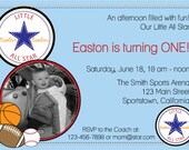 Little All Star- digital invitation- print your own