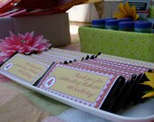 Pink Lemonade- personalized chocolate bar wrapper- print your own