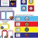 Comic Book Superhero Birthday Party Package- FULL COLLECTION- print your own