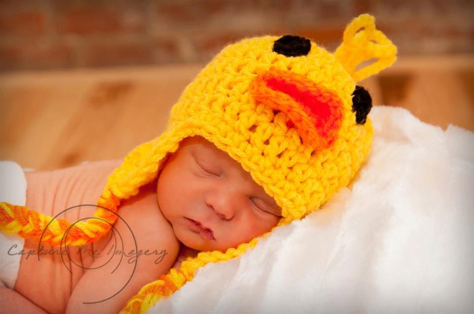 Newborn Duckling Hat