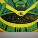SALE "Earth Love It or Leave It" Blacklight FREE SHIPPING Original Vintage Poster