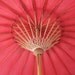 vintage canvas parasol - handmade in thailand - watermelon