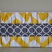 wristlet clutch with gathers and zipper, credit card pockets, removable strap