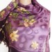 Turkish traditional OYA- LACEWORK purple yellow green orange