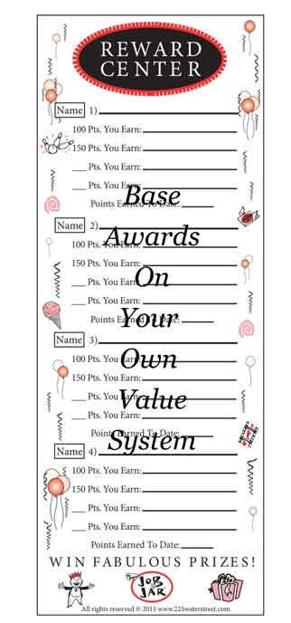 The "Job Jar" Household Chore System PDF Version