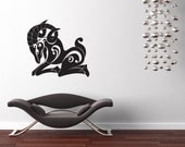 Aries, Horoscope, Zodiac, Sun, Star Sign - Decal, Sticker, Vinyl, Wall, Home, New Age Decor