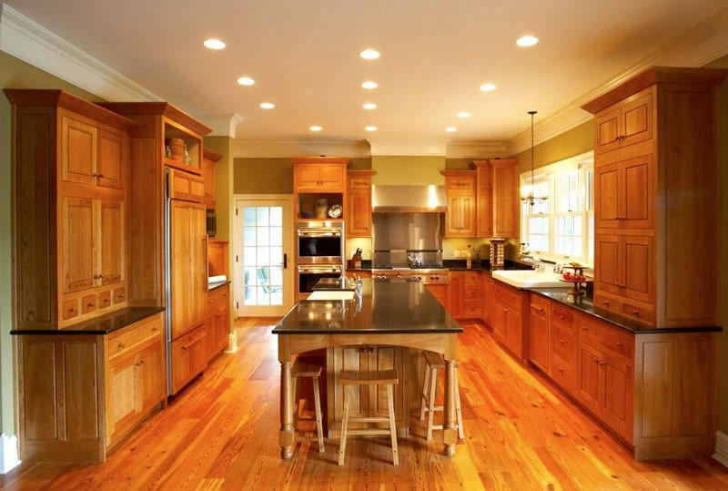 Shaker Style Custom Cherry Kitchen