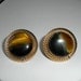 Vintage Tiger Eye Cufflinks Gold Filled Destino 1970's
