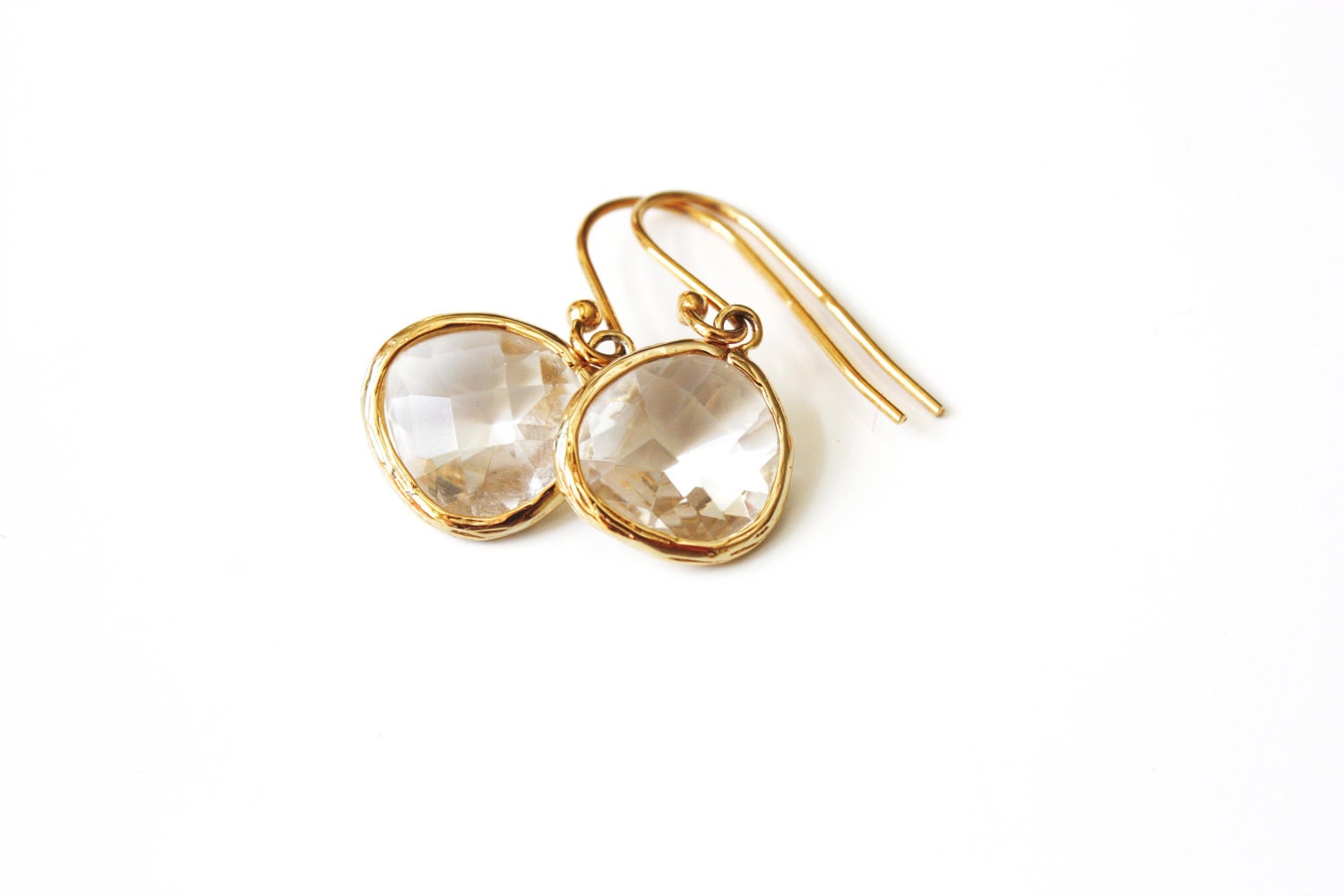 Bridal earrings bridal jewelry - crystal bridal dangles, drop earrings