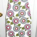 Ironing Board Cover - Floral in green, pale blue and pink