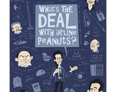 Seinfeld Giclee Print 12"x15"