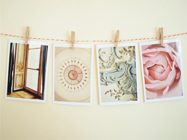 54 Mini Cards. Paris & Europe Collection. Two of Each. Box Set. Note cards. Gift Tags. Travel Bug. Wanderlust.
