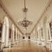 Paris Photo. Fine Art Photography. Petit Trianon. Marie Antoinette. Chateau Versailles. Crystal Chandeliers. Rococo. White Gold. Size A4