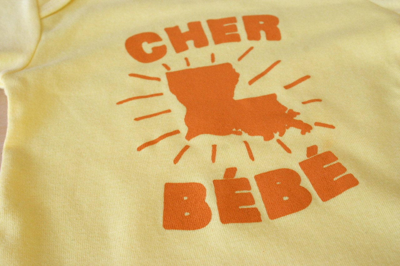 Chère Louisiana Bébé - Infant Onsie