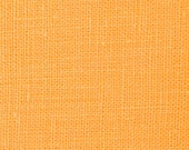 Laundered Linen Fabric - Incredibly Soft and Luxurious /Color-Tangerine- 14.95 per yard