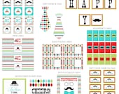Little Mister Printable Mini Party Collection - DIGITAL - DIY Il_170x135