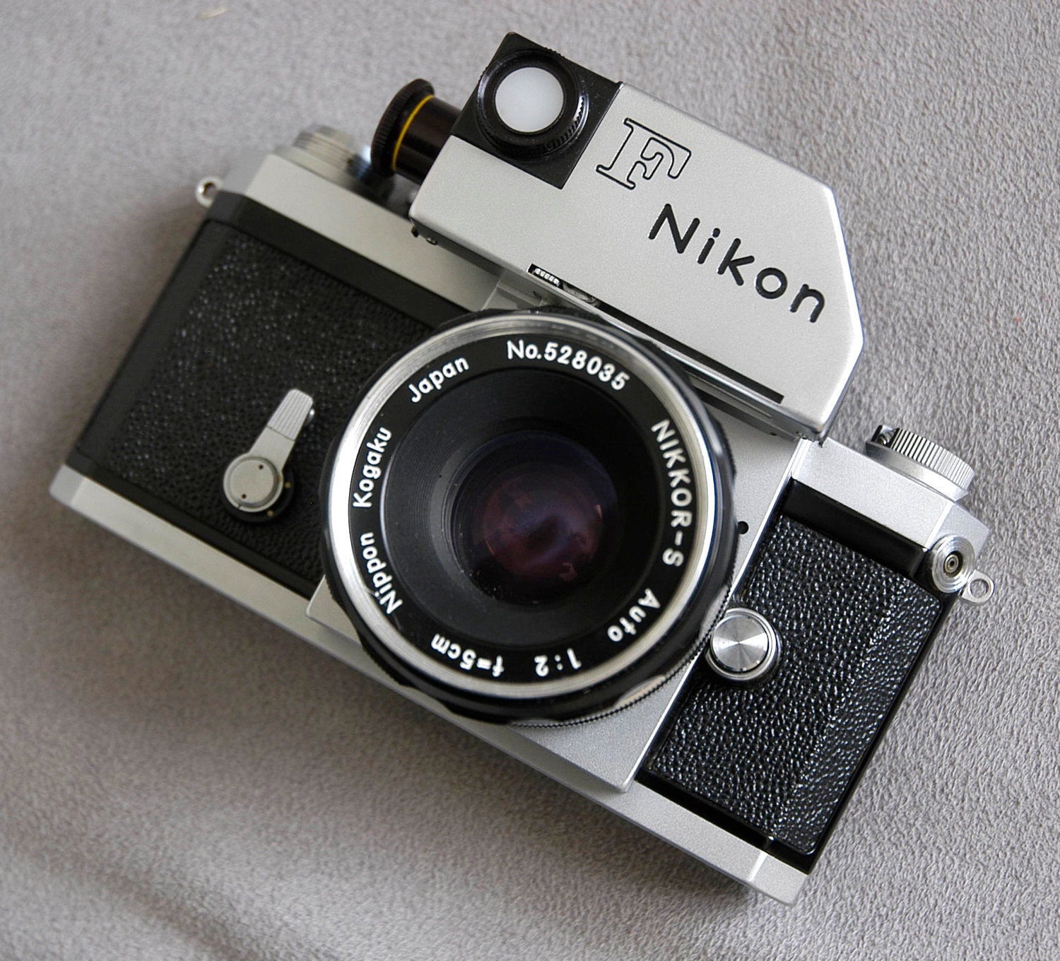 Vintage Nikon camera rare 35mm film camera Nikon Photomic F, early 1960s camera
