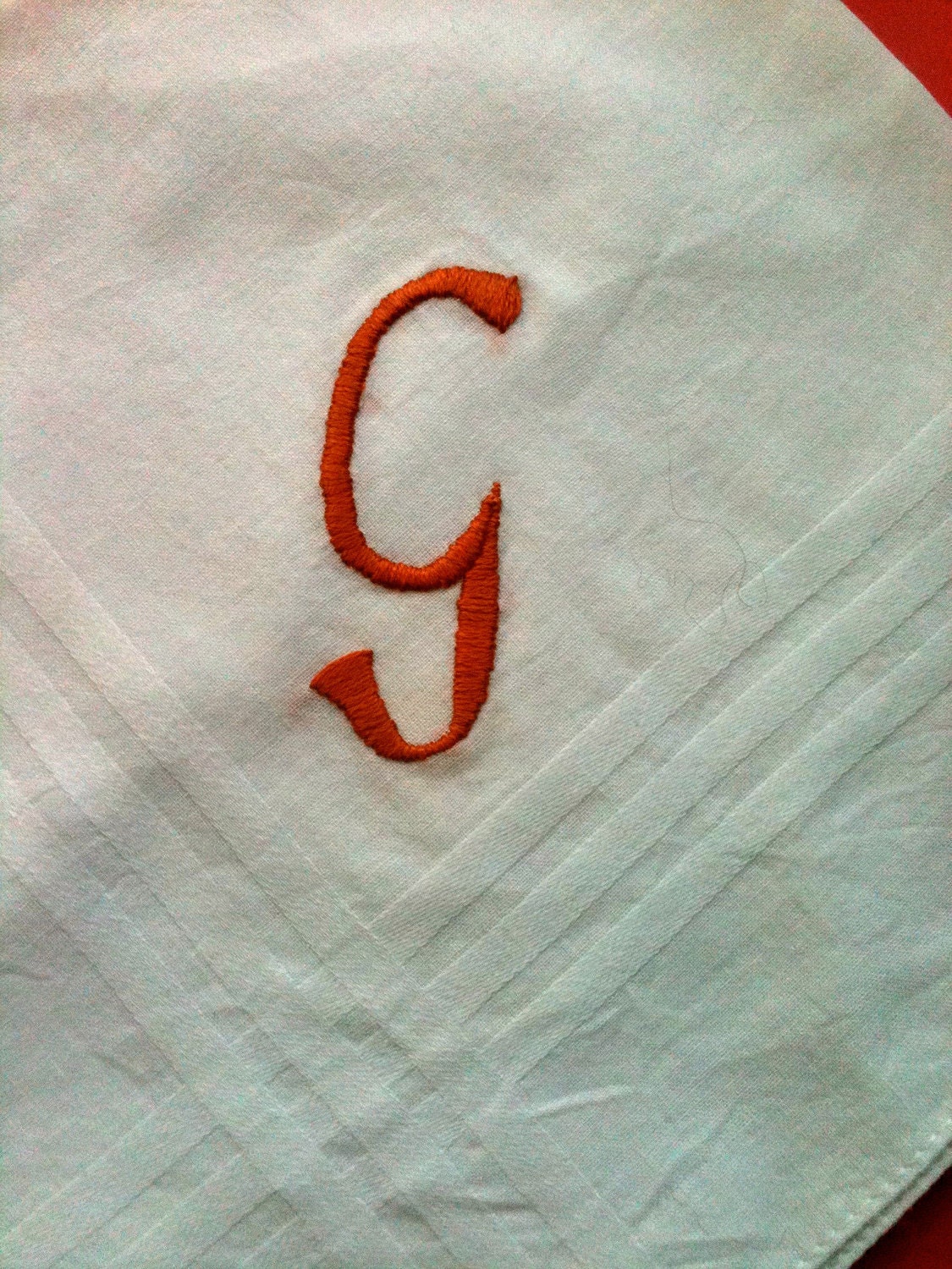 Custom Embroidered Handkerchief