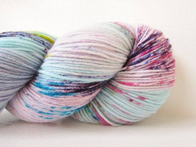 Sock Yarn Superwash Merino / Nylon Hand dyed - Mrs. Featherbottom