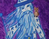 Off to See the Wizard fantasy acrylic painting on canvas