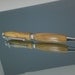 Hand Made Ball Point, Slim Line Pen w/Bethlehem Olivewood & Chrome Cross Clip