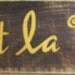 C'est la Vie  French Country Decor Sign Plaque Thats Life Paris Apt Chic