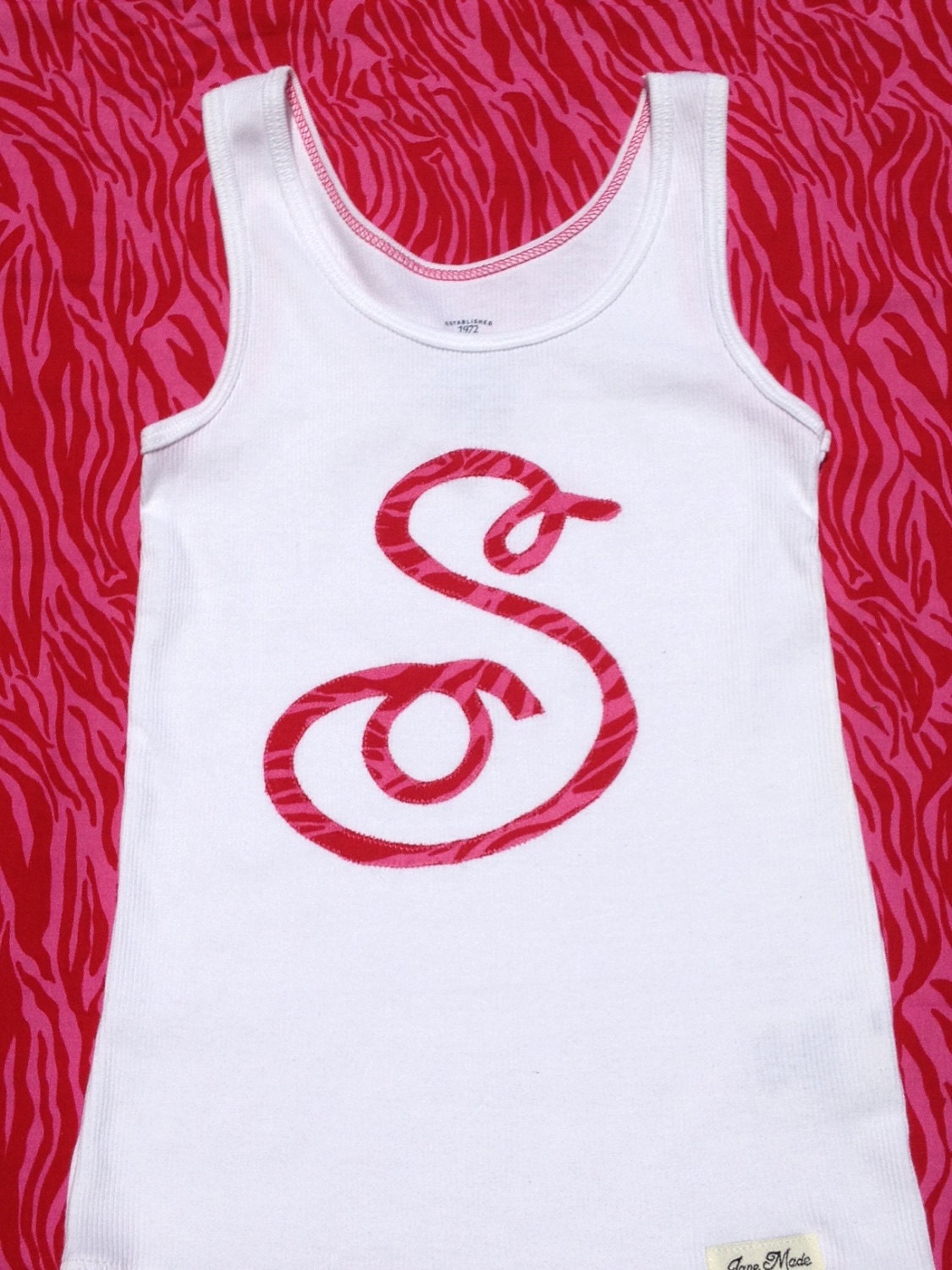 Monogrammed T shirt/ Tank top