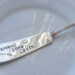 Hand Stamped Cheese Butter Knife Spread Some Lovin
