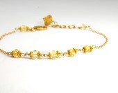Dainty Topaz Bridesmaid Bracelets on Etsy:) Bridesmaid Gifts