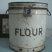 SALE vintage flour can