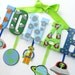 Outer Space Name Sign (5 Letters) - Custom Hand Painted Wood Letters on a Personalized Wall Hanging for Nursery or Child's Bedroom