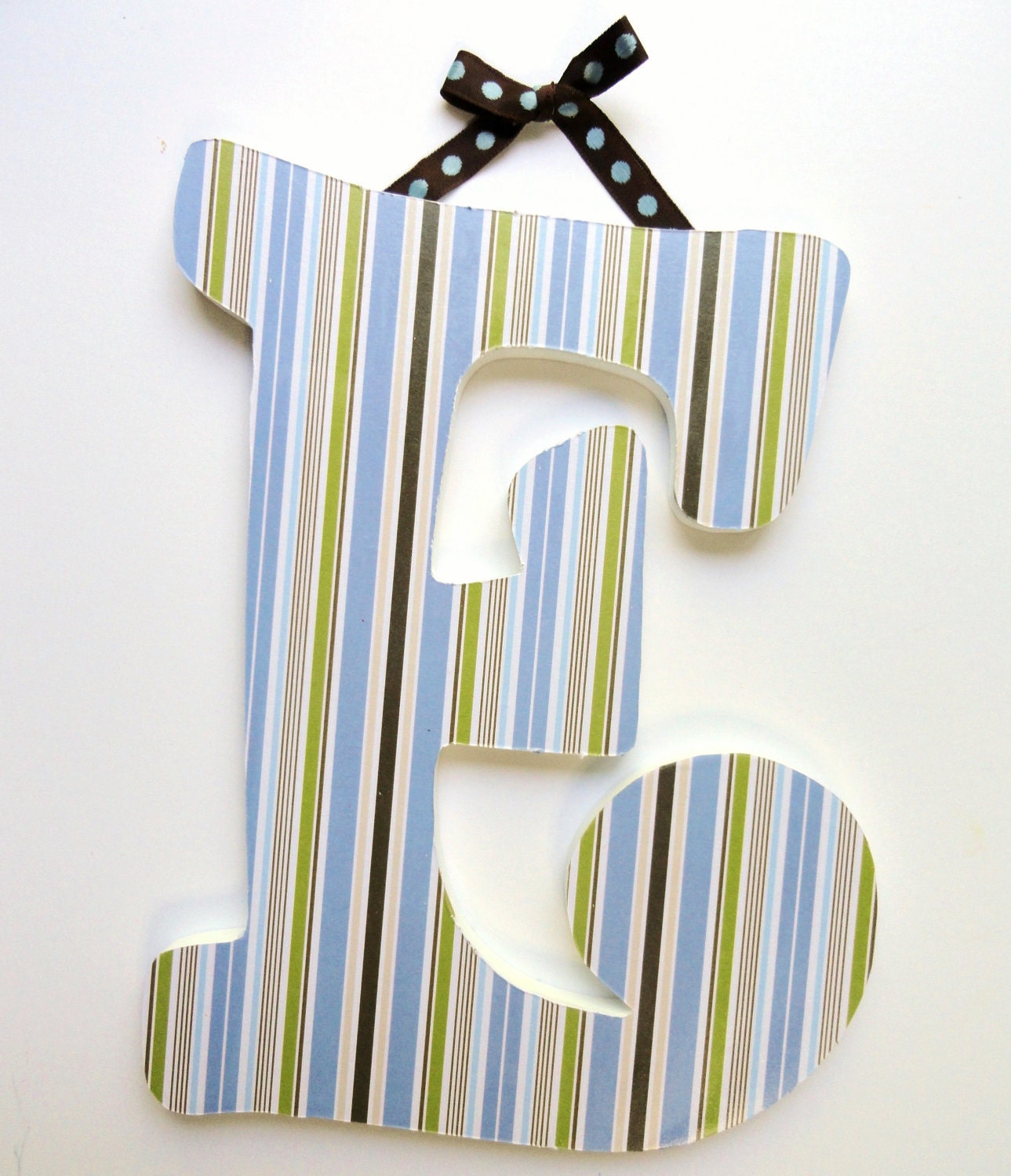 Decoupage Wall Letters