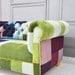 RESERVED listing for JODY: chesterfield patchwork sofa
