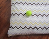 River Rock Chevron Pet Bed Duvet Cover-Large