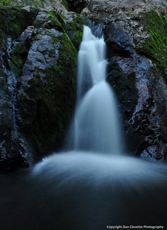 Dawn at Morgan Falls, Matted 8x10 Photography