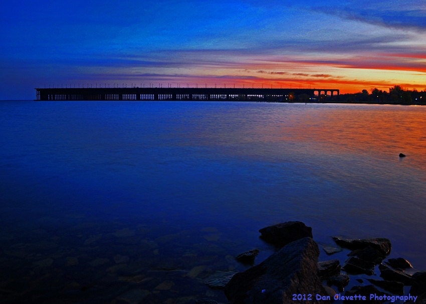 Oredock at Sunrise 2, 8x10 Landscape Photography