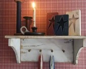 Primitive Rustic Farmhouse Shelf
