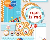 PRINTABLE FULL COLLECTION - Bouncing, Balls, Balloons Collection - Cakes Likes A Party