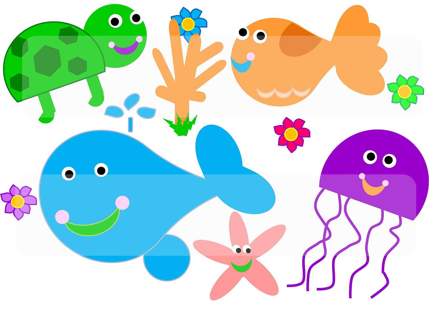 clipart pictures of sea animals - photo #6