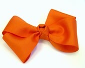 5" everyday bow in orange
