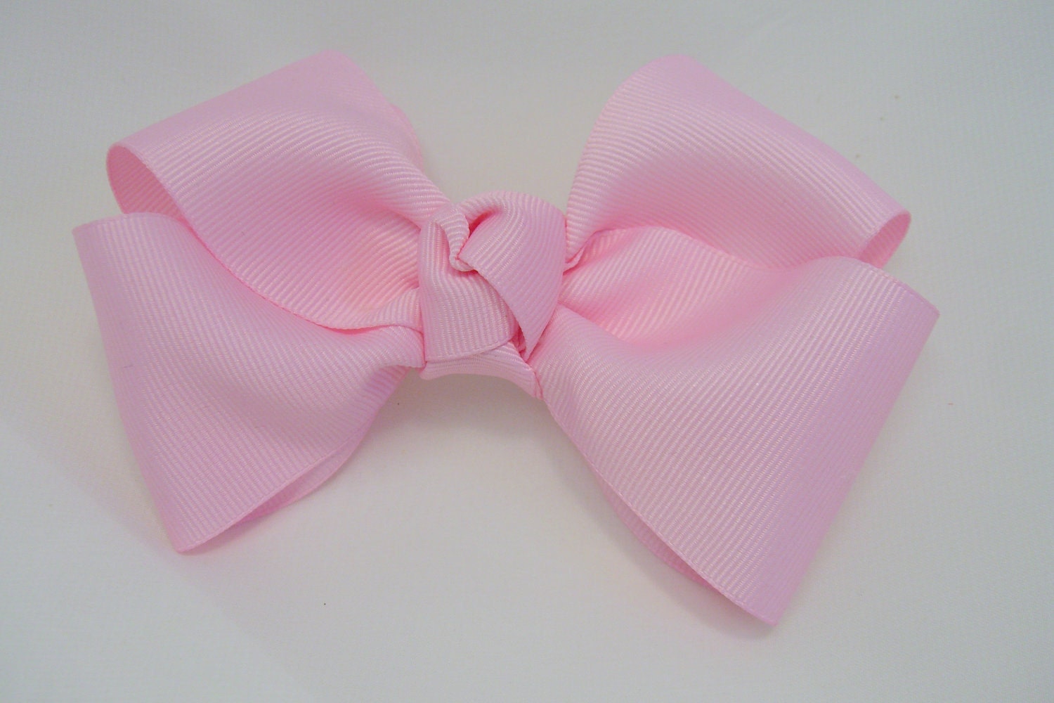 5" everyday bow in pale pink