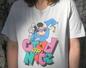 disney mickey mouse tshirt graduation rare 90s vintage