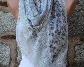 Multicolor Long Scarf -  Cowl
