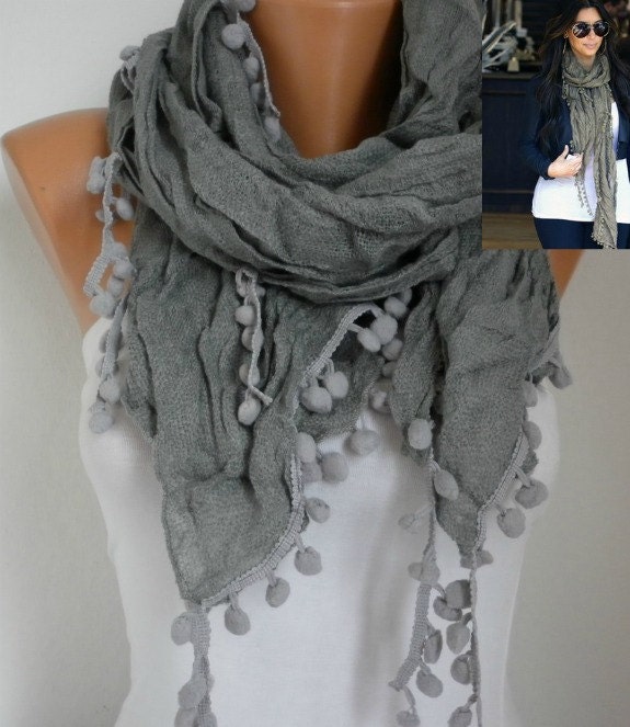 BIG SALE Crimson Glory - Women Shawl Scarf - Cowl Scarf Long Scarf - fatwoman