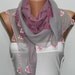 Turkish Anatolians Scarf - Oya - Yemeni - Cowl - Multicolor - New