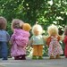 Doll house dolls going on a picnic - RESERVED LISTING