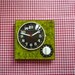 Vintage Wall Clock from Hettich with Kitchen Timer